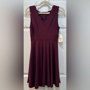 NWT Altar'd State Mini Skater Dress Size S Fit Flare Scalloped Neck Flirty Punk